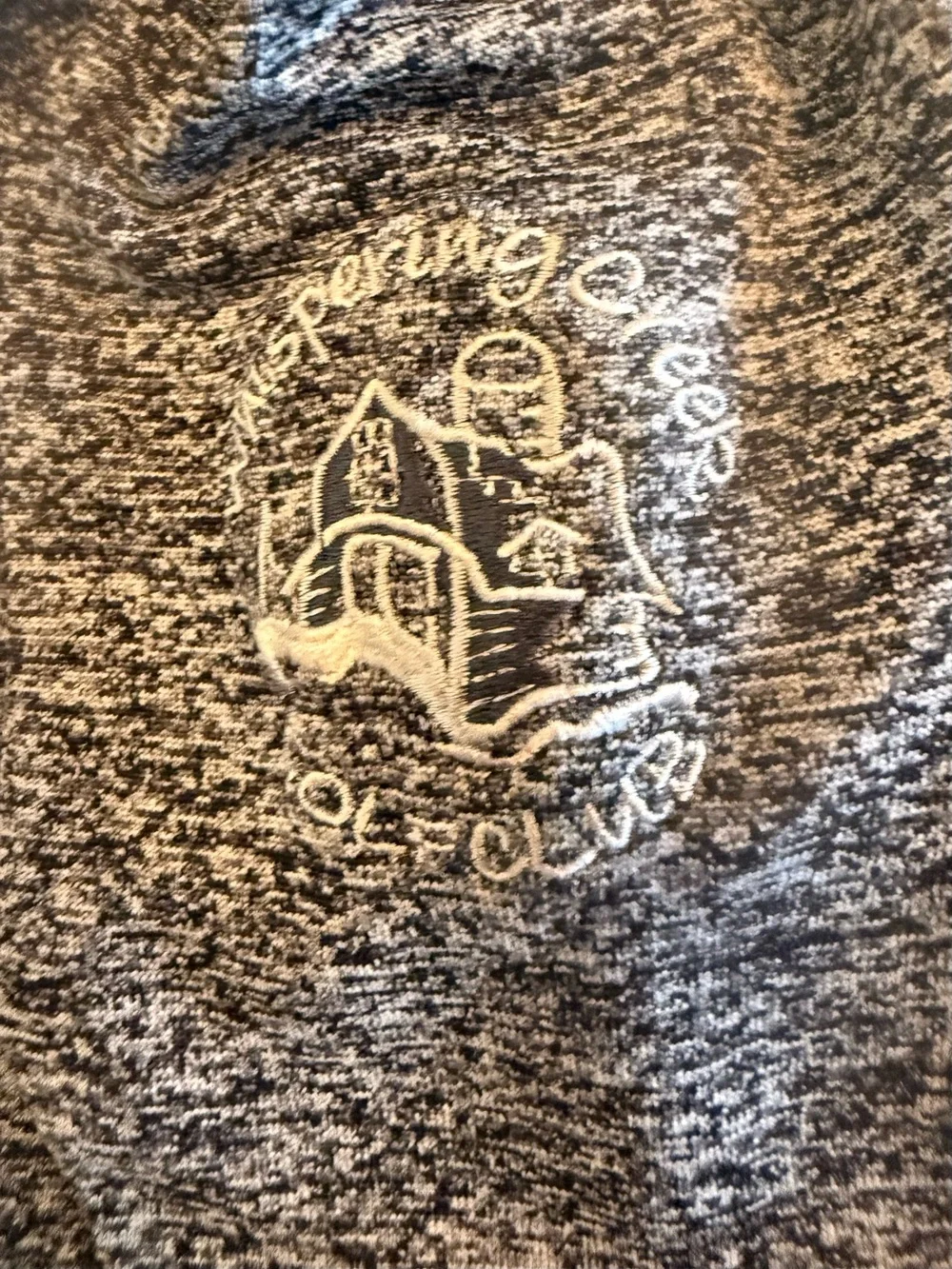 Nike Men’s Gray Heather Quarter-Zip Performance Sweater